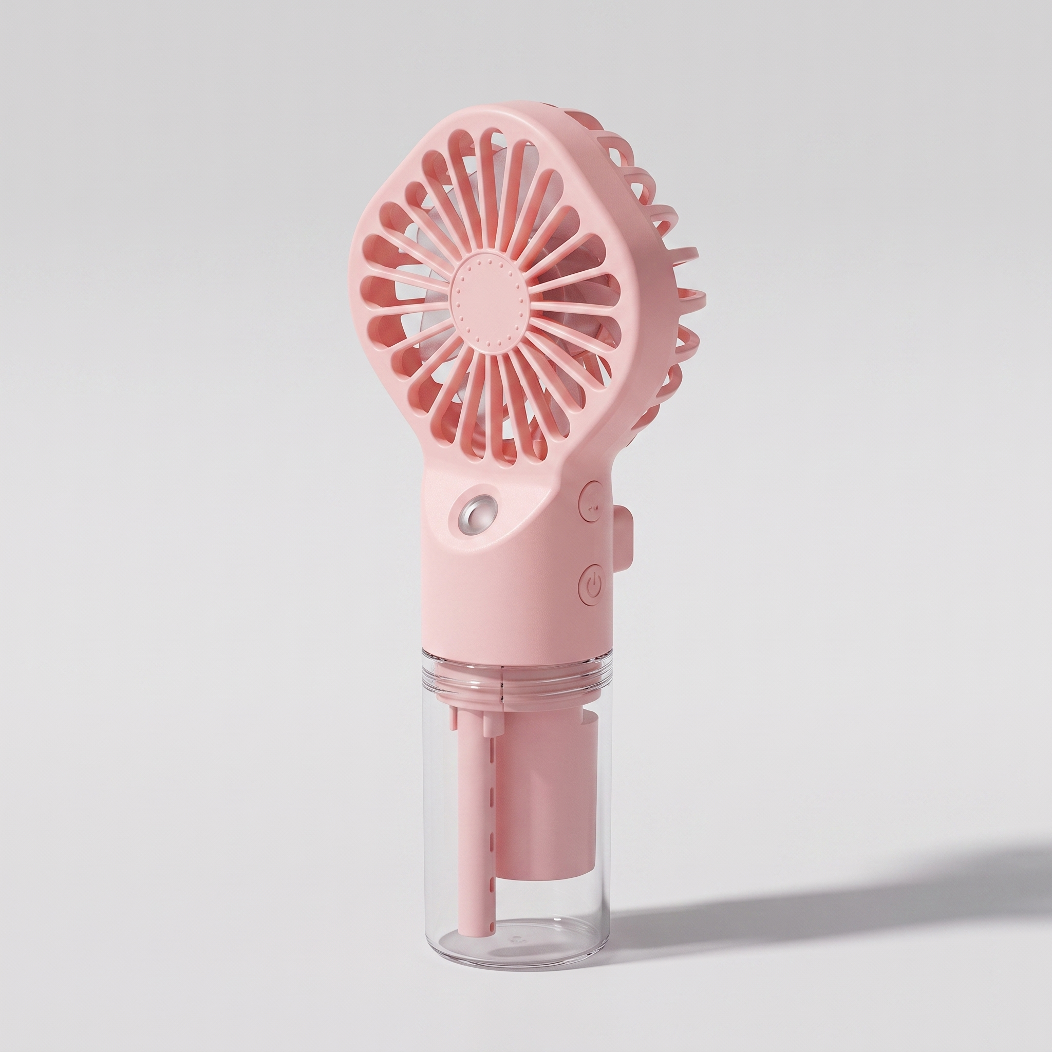 AquaBrise Mini Rose Clair - ventilateur brumisateur portable